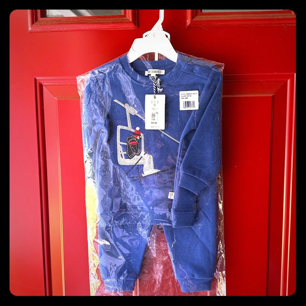 Royal Blue sweat set from Dillard’s